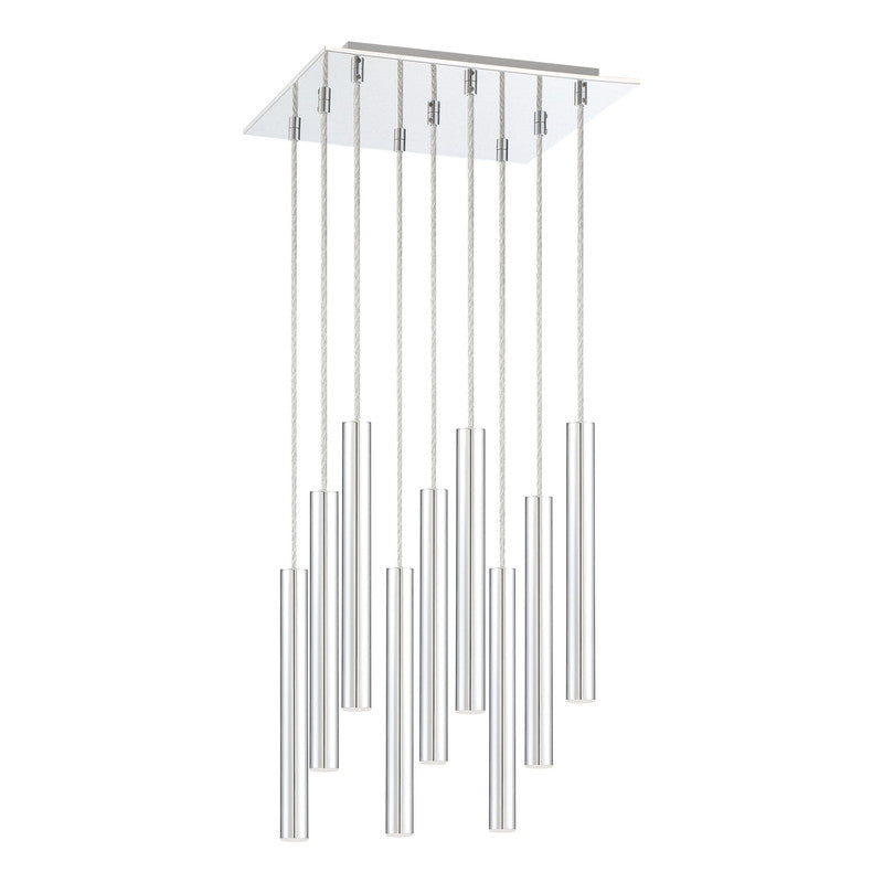 Z-Lite 917MP12-LED-9S - Forest 9 Light 14" Chandelier