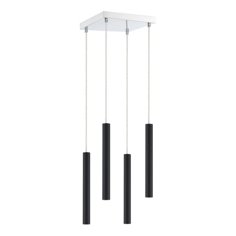 Z-Lite 917MP12-LED-4S - Forest 4 Light 10" Chandelier