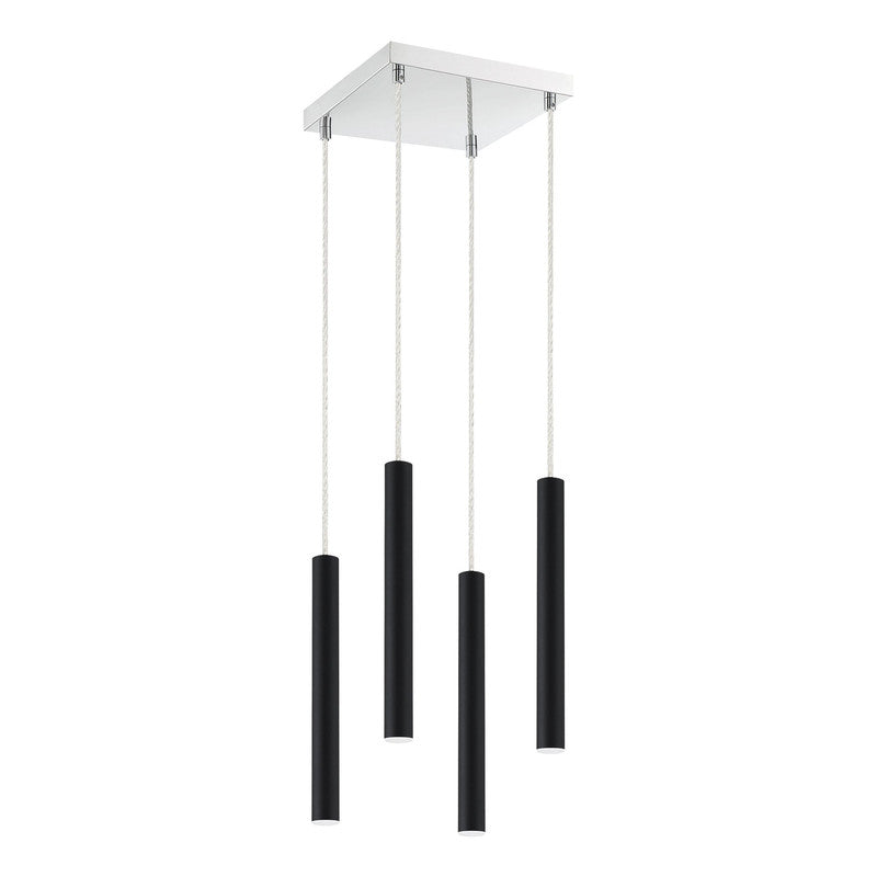 Z-Lite 917MP12-LED-4S - Forest 4 Light 10" Chandelier