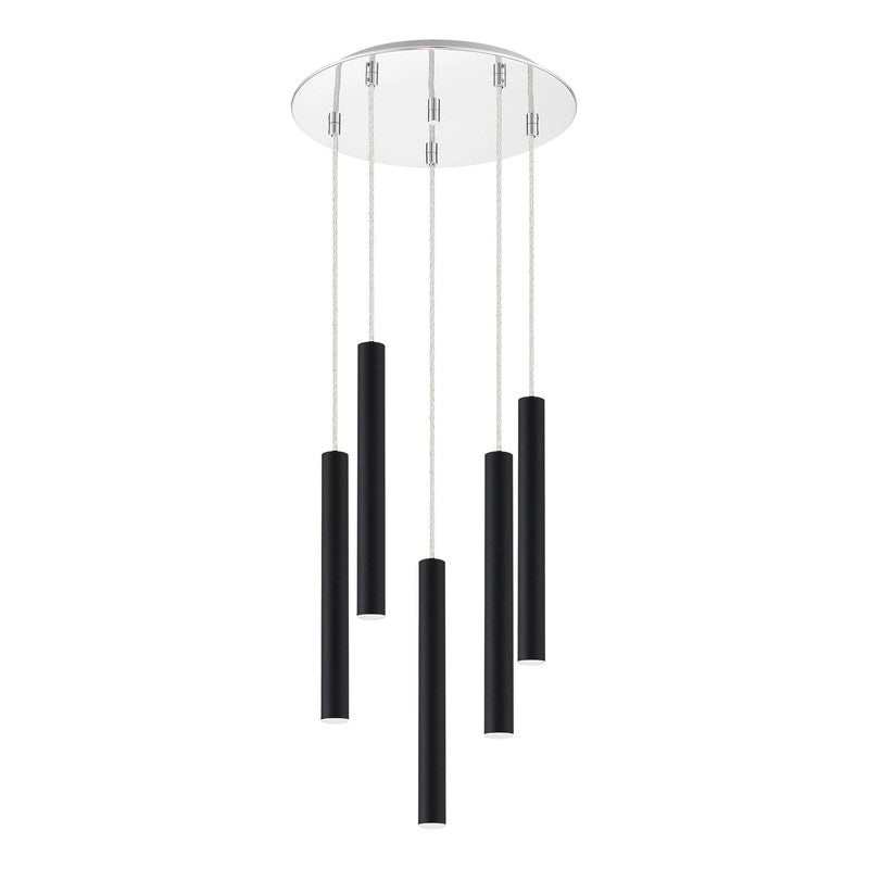 Z-Lite 917MP12-LED-5R - Forest 5 Light 14" Chandelier