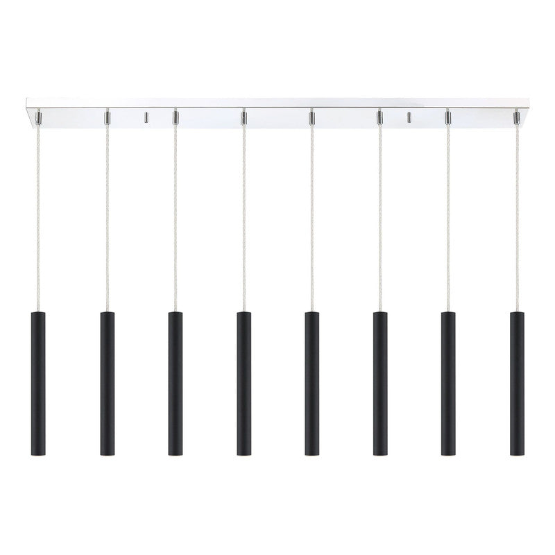 Z-Lite 917MP12-LED-8L - Forest 8 Light 44" Chandelier