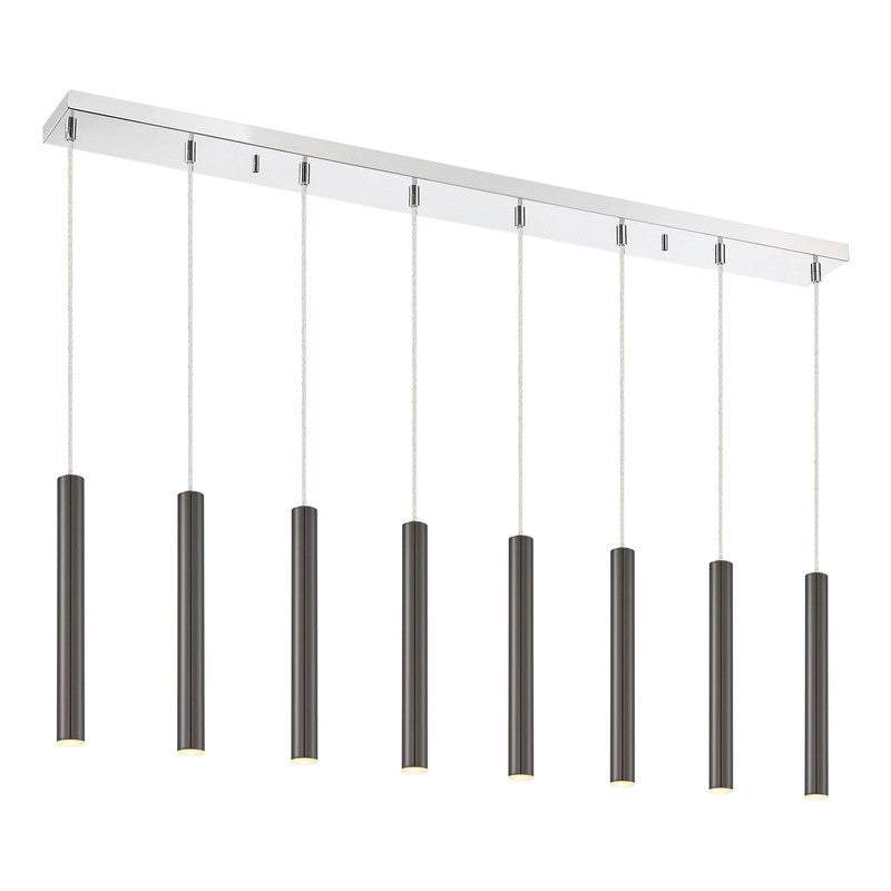 Z-Lite 917MP12-LED-8L - Forest 8 Light 44" Chandelier