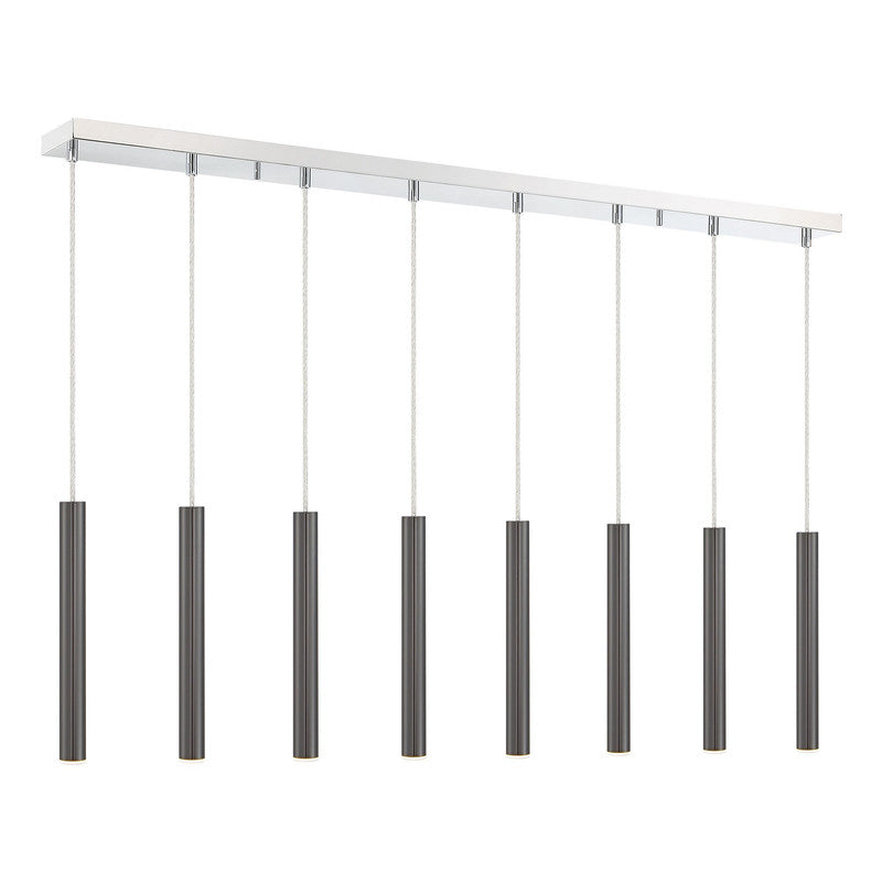 Z-Lite 917MP12-LED-8L - Forest 8 Light 44" Chandelier