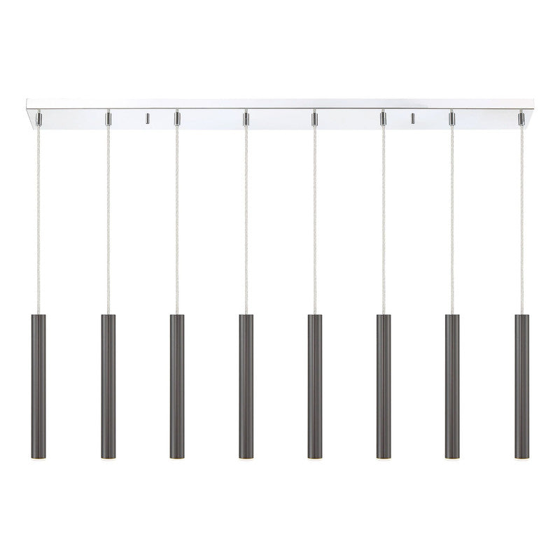 Z-Lite 917MP12-LED-8L - Forest 8 Light 44" Chandelier