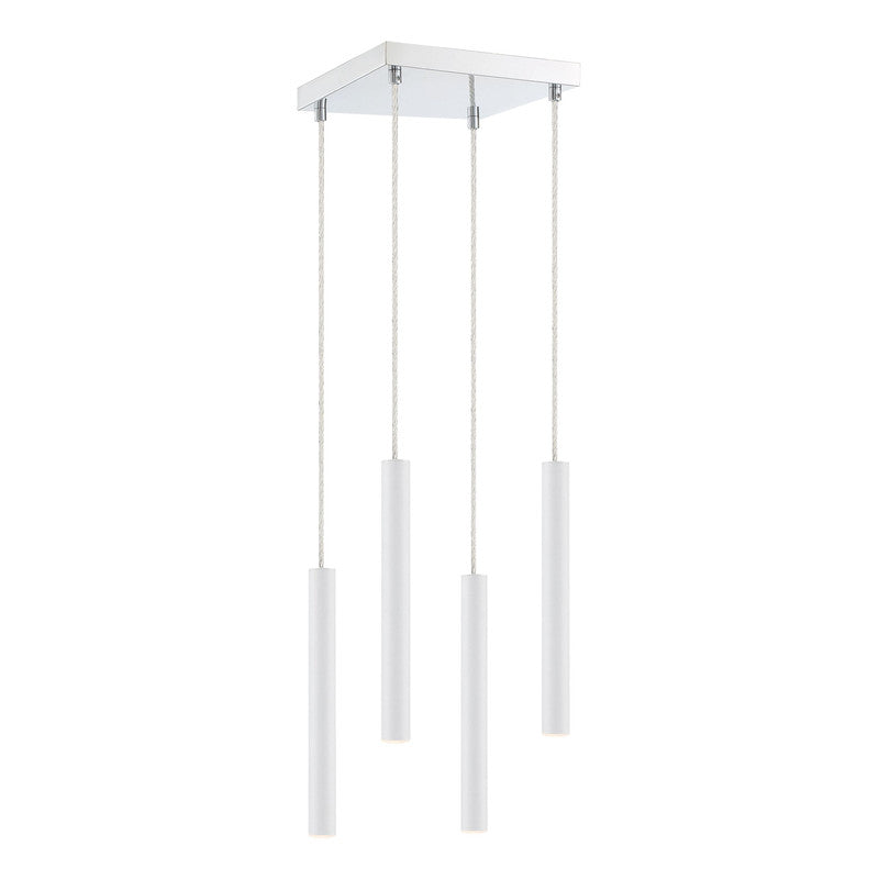 Z-Lite 917MP12-LED-4S - Forest 4 Light 10" Chandelier