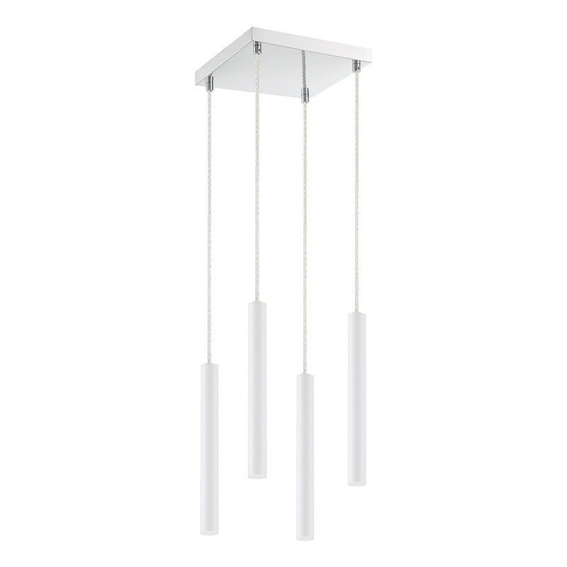 Z-Lite 917MP12-LED-4S - Forest 4 Light 10" Chandelier