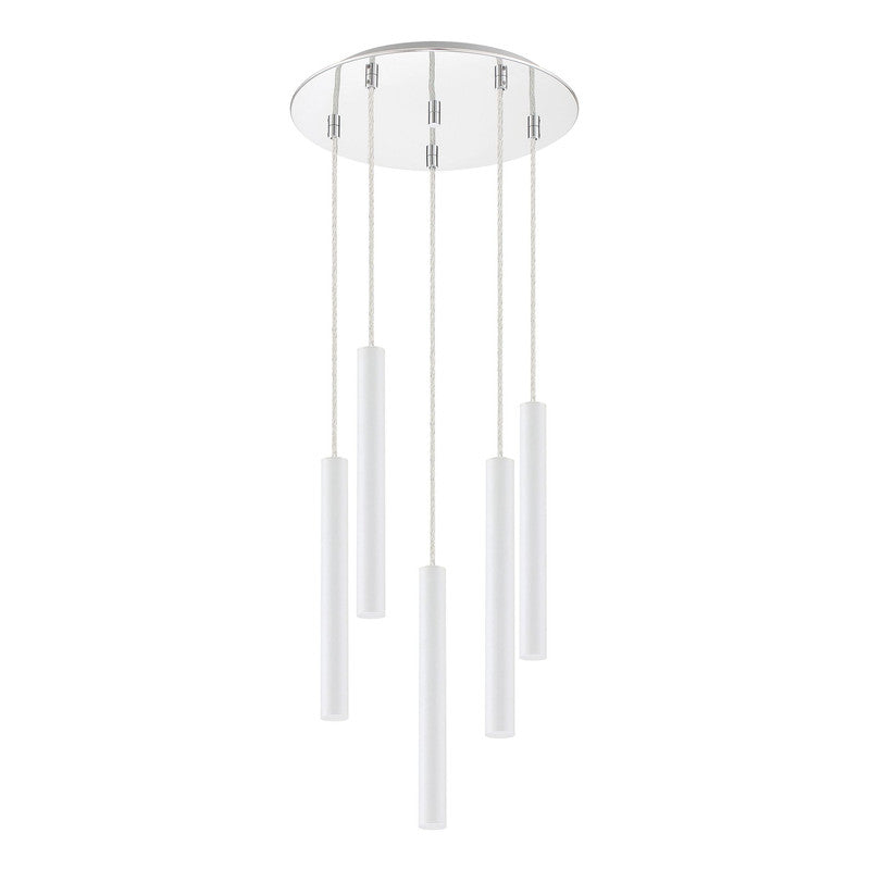 Z-Lite 917MP12-LED-5R - Forest 5 Light 14" Chandelier