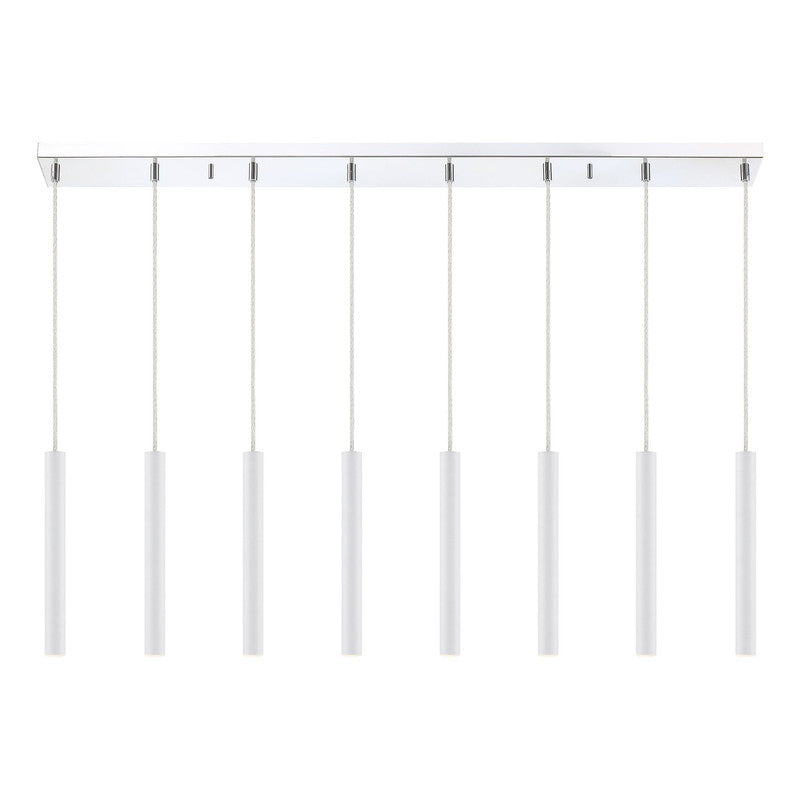 Z-Lite 917MP12-LED-8L - Forest 8 Light 44" Chandelier