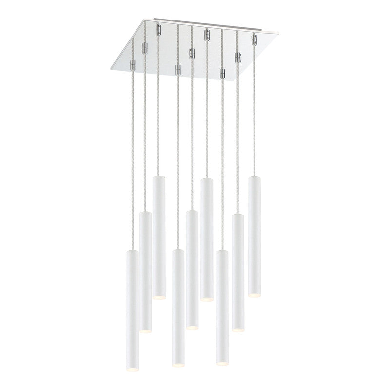 Z-Lite 917MP12-LED-9S - Forest 9 Light 14" Chandelier