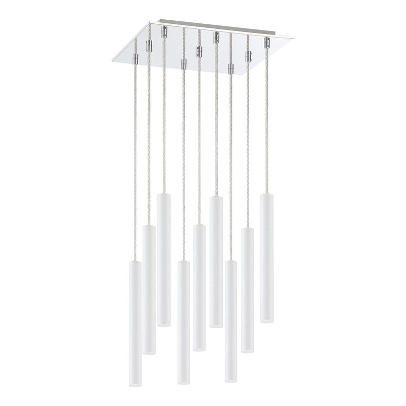 Z-Lite 917MP12-LED-9S - Forest 9 Light 14" Chandelier