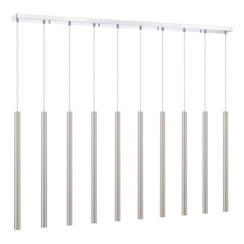 Z-Lite 917MP24-LED-10L - Forest 10 Light 57" Chandelier