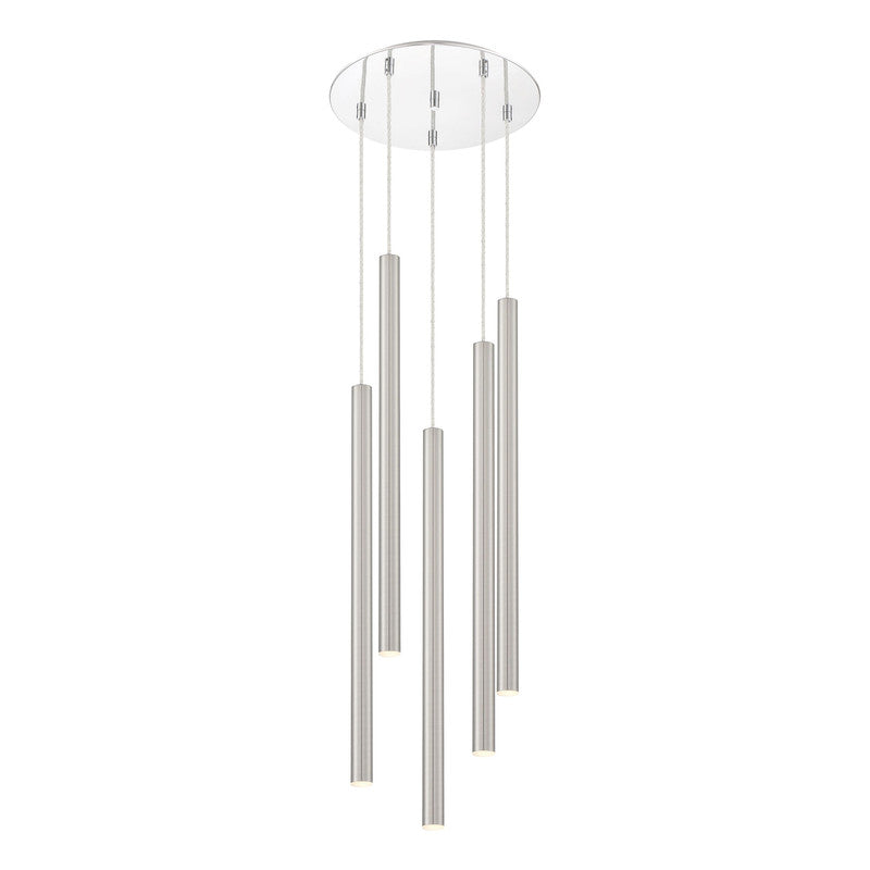 Z-Lite 917MP24-LED-5R - Forest 5 Light 14" Chandelier