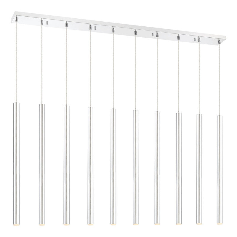 Z-Lite 917MP24-LED-10L - Forest 10 Light 57" Chandelier