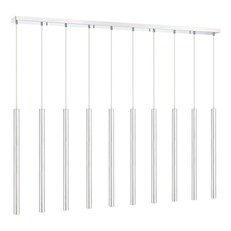 Z-Lite 917MP24-LED-10L - Forest 10 Light 57" Chandelier