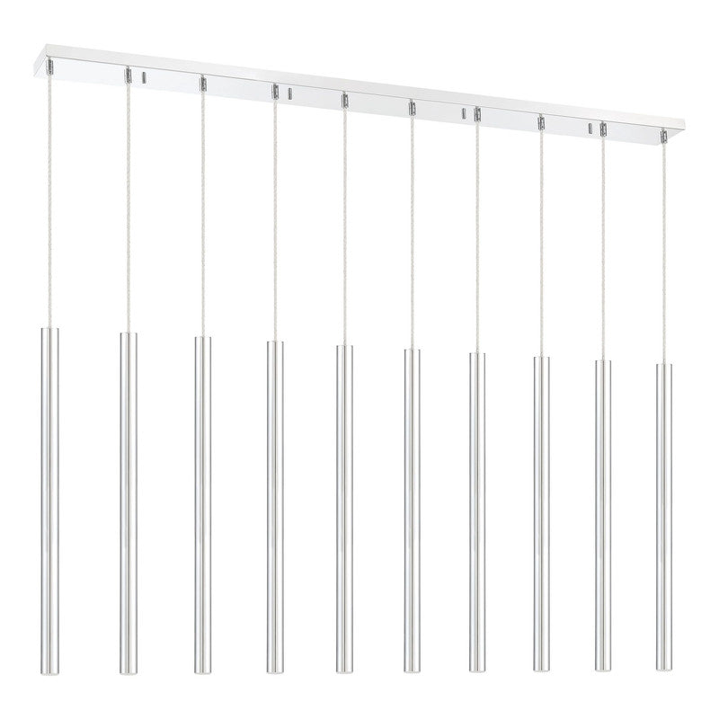 Z-Lite 917MP24-LED-10L - Forest 10 Light 57" Chandelier