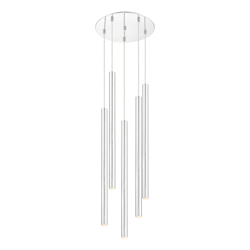Z-Lite 917MP24-LED-5R - Forest 5 Light 14" Chandelier