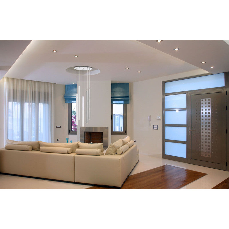 Z-Lite 917MP24-LED-5R - Forest 5 Light 14" Chandelier