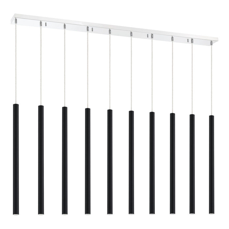 Z-Lite 917MP24-LED-10L - Forest 10 Light 57" Chandelier