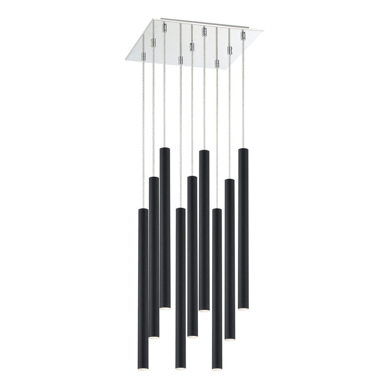 Z-Lite 917MP24-LED-9S - Forest 9 Light 14" Chandelier