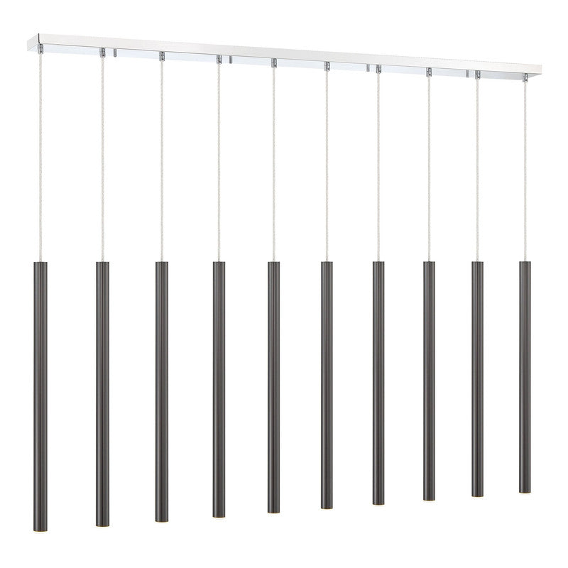 Z-Lite 917MP24-LED-10L - Forest 10 Light 57" Chandelier