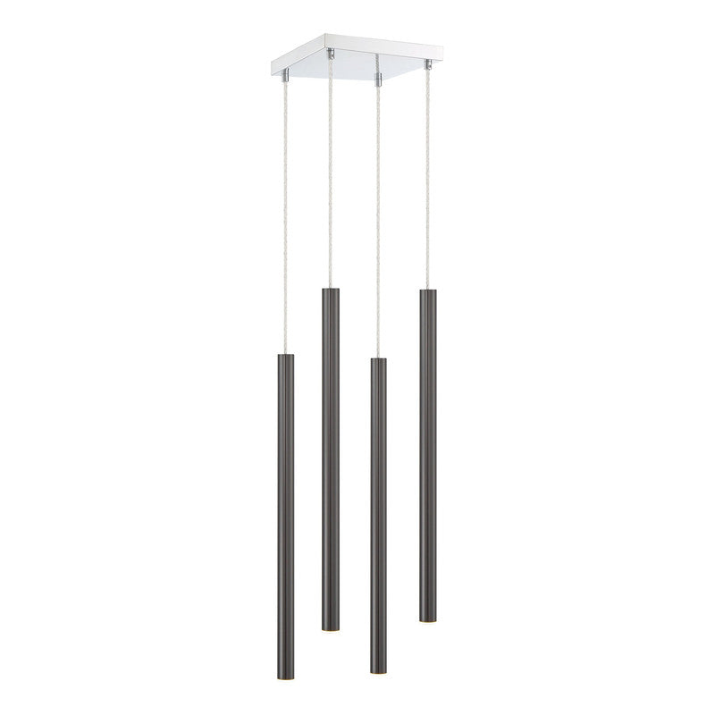 Z-Lite 917MP24-LED-4S - Forest 4 Light 10" Chandelier