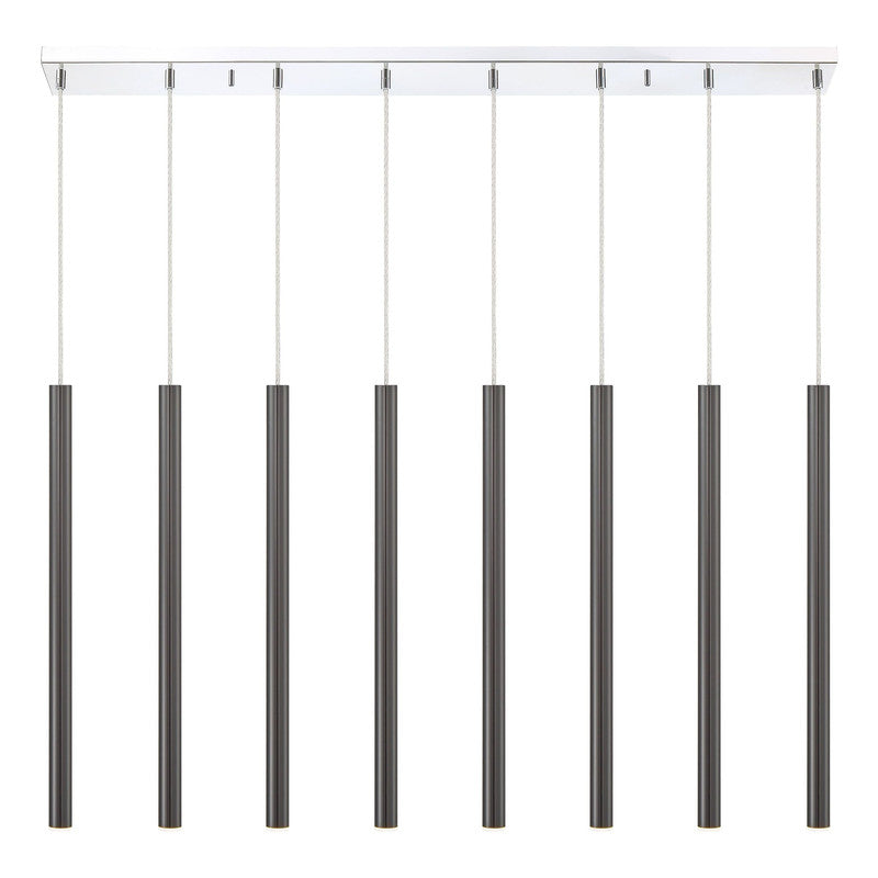 Z-Lite 917MP24-LED-8L - Forest 8 Light 44" Chandelier