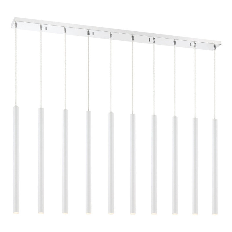 Z-Lite 917MP24-LED-10L - Forest 10 Light 57" Chandelier