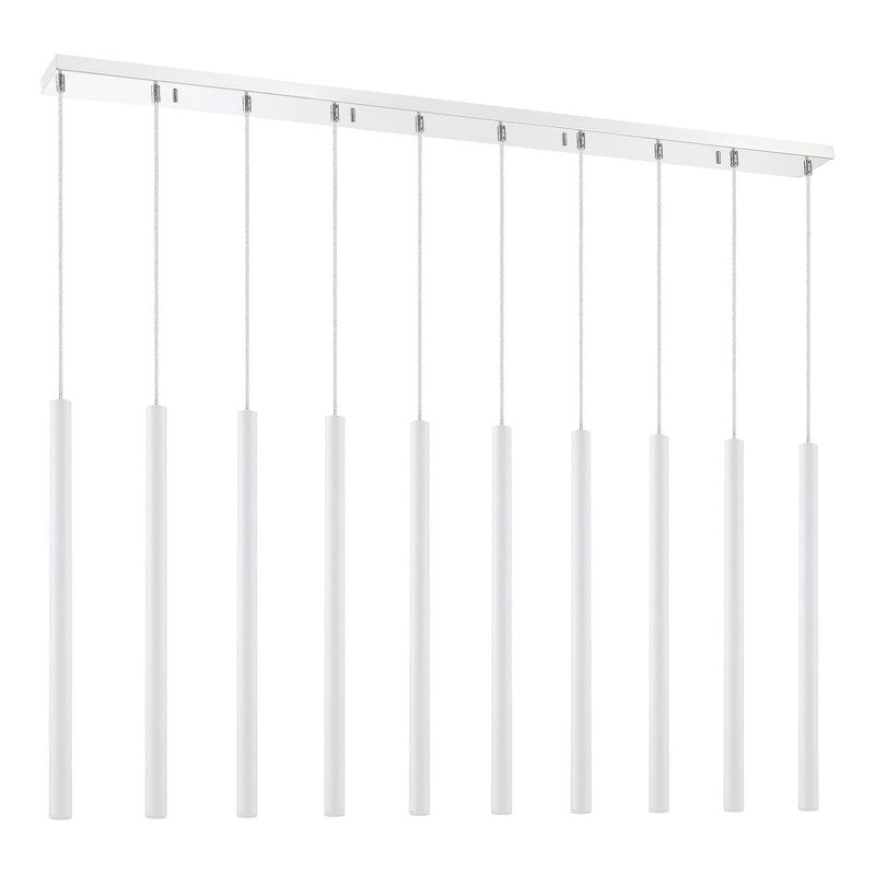 Z-Lite 917MP24-LED-10L - Forest 10 Light 57" Chandelier