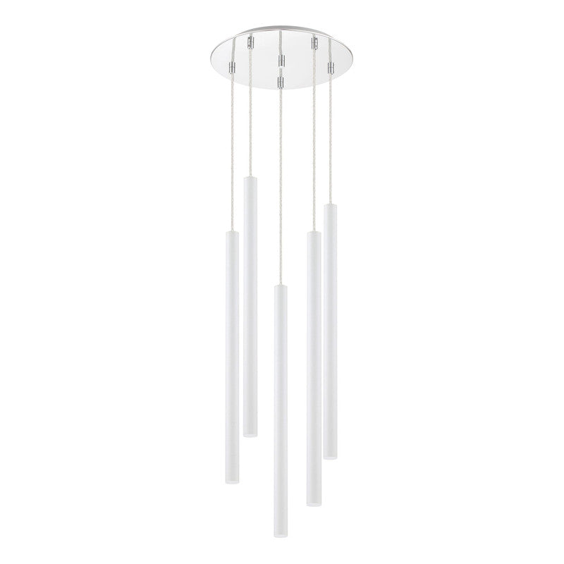 Z-Lite 917MP24-LED-5R - Forest 5 Light 14" Chandelier