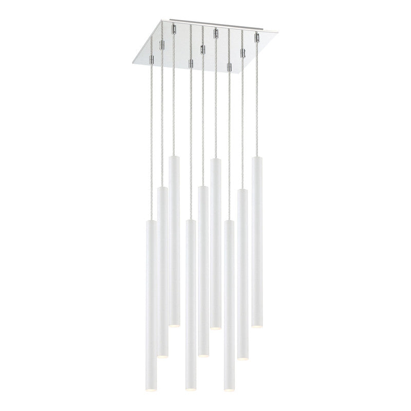 Z-Lite 917MP24-LED-9S - Forest 9 Light 14" Chandelier