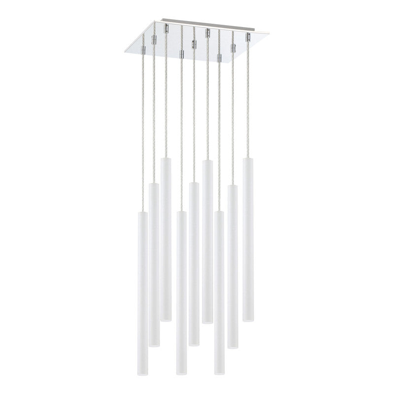 Z-Lite 917MP24-LED-9S - Forest 9 Light 14" Chandelier