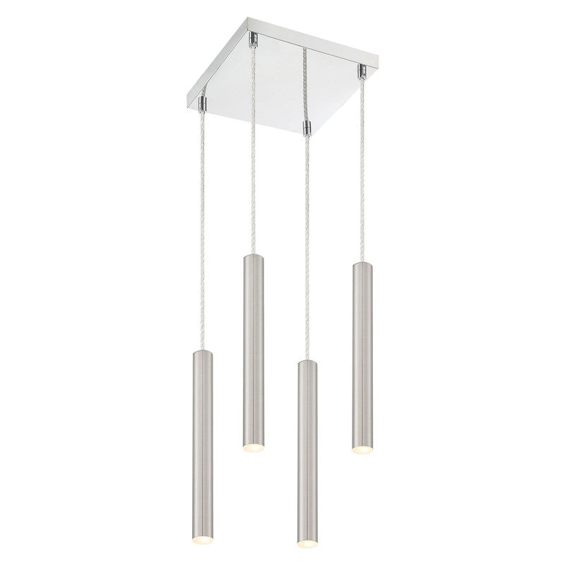 Z-Lite 917MP12-LED-4S - Forest 4 Light 10" Chandelier