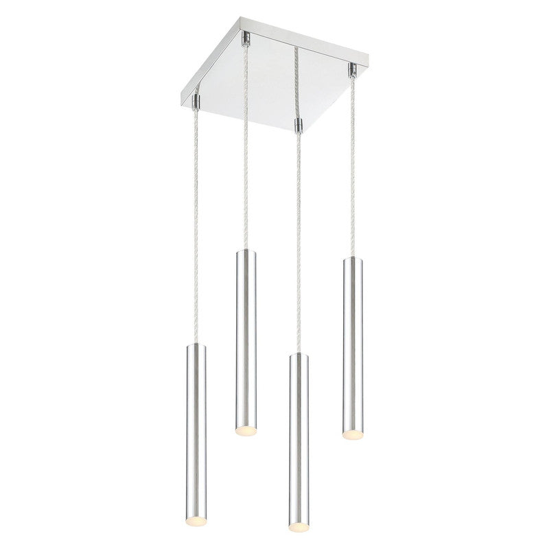 Z-Lite 917MP12-LED-4S - Forest 4 Light 10" Chandelier