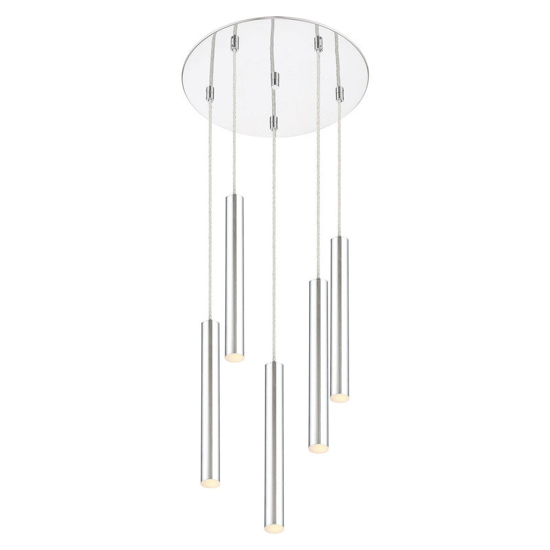 Z-Lite 917MP12-LED-5R - Forest 5 Light 14" Chandelier