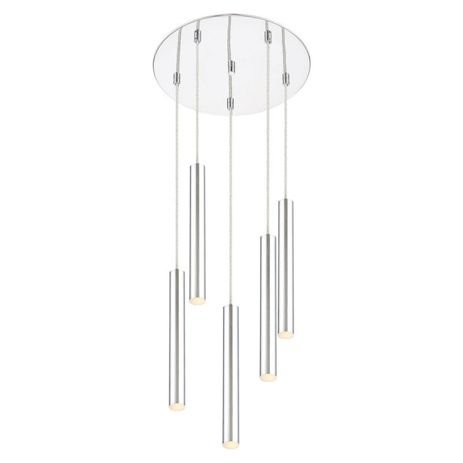 Z-Lite 917MP12-LED-5R - Forest 5 Light 14" Chandelier