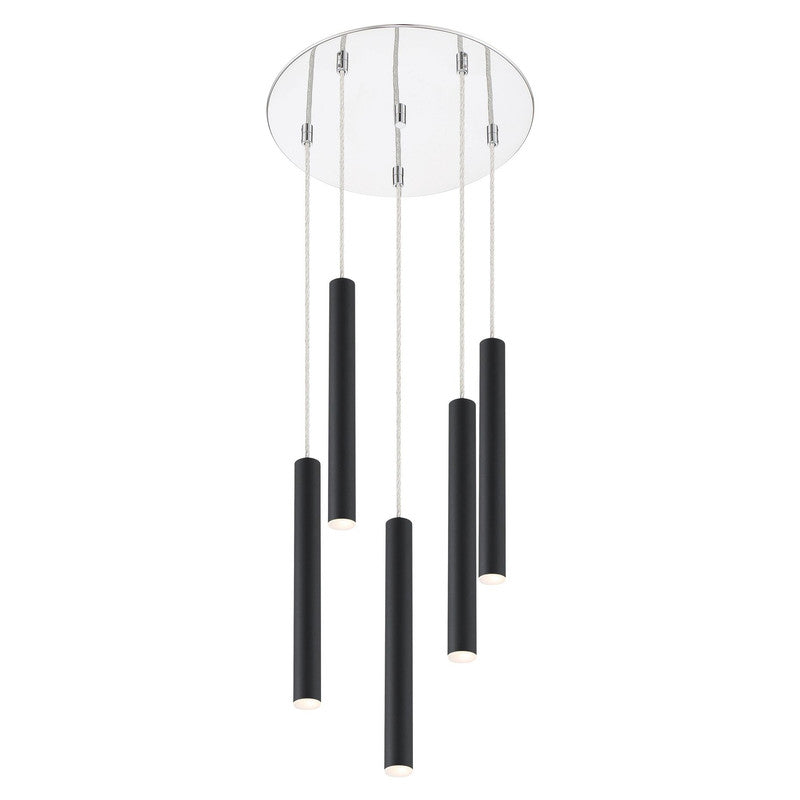 Z-Lite 917MP12-LED-5R - Forest 5 Light 14" Chandelier