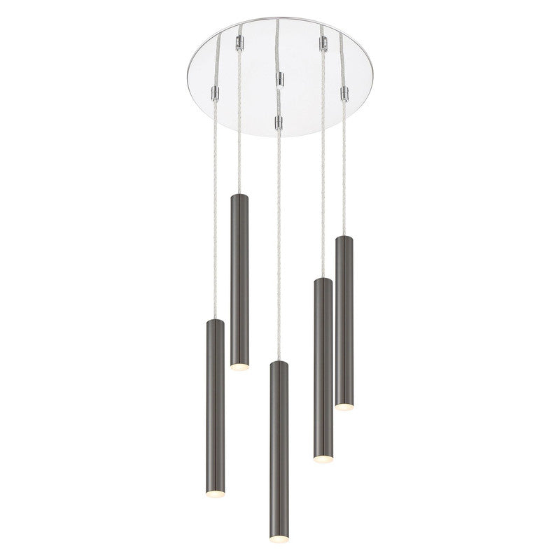 Z-Lite 917MP12-LED-5R - Forest 5 Light 14" Chandelier