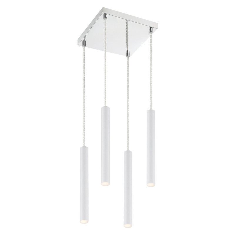 Z-Lite 917MP12-LED-4S - Forest 4 Light 10" Chandelier
