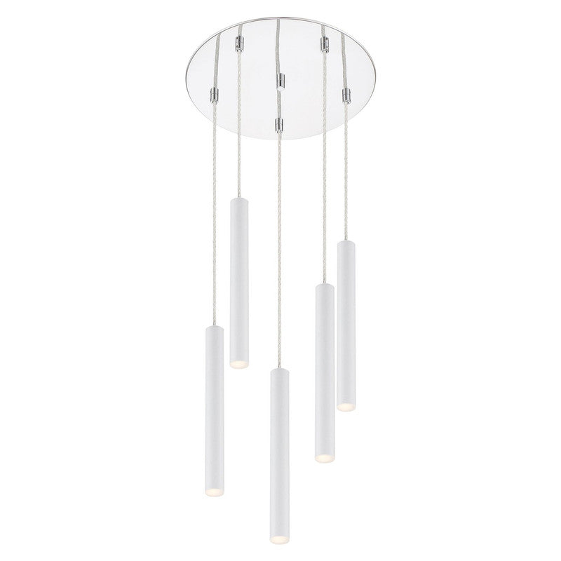 Z-Lite 917MP12-LED-5R - Forest 5 Light 14" Chandelier