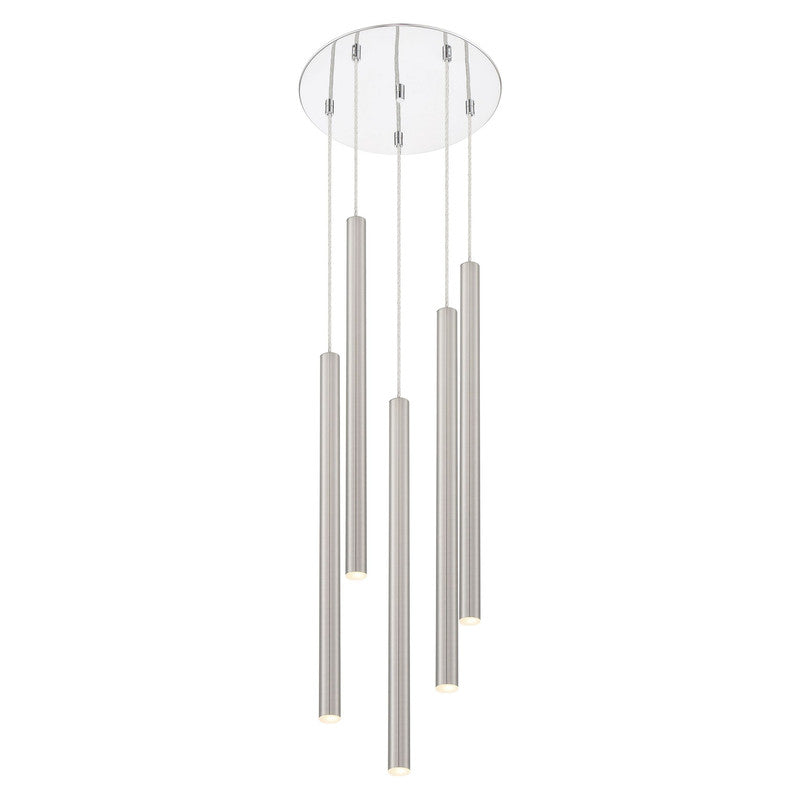 Z-Lite 917MP24-LED-5R - Forest 5 Light 14" Chandelier