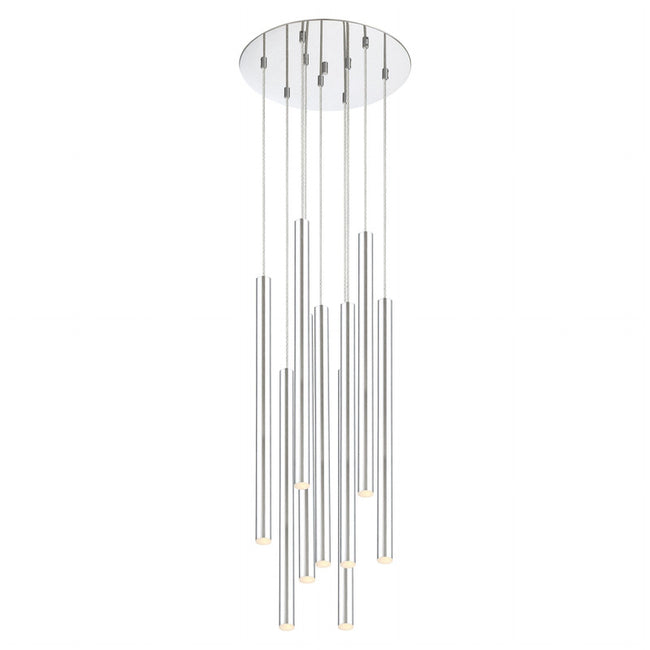 Z-Lite 917MP24-LED-9R - Forest 9 Light 16" Chandelier
