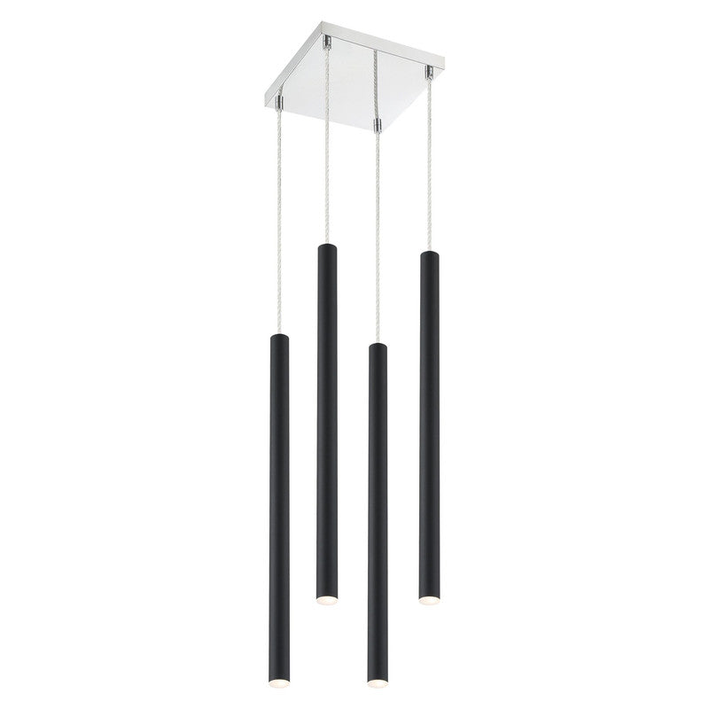 Z-Lite 917MP24-LED-4S - Forest 4 Light 10" Chandelier