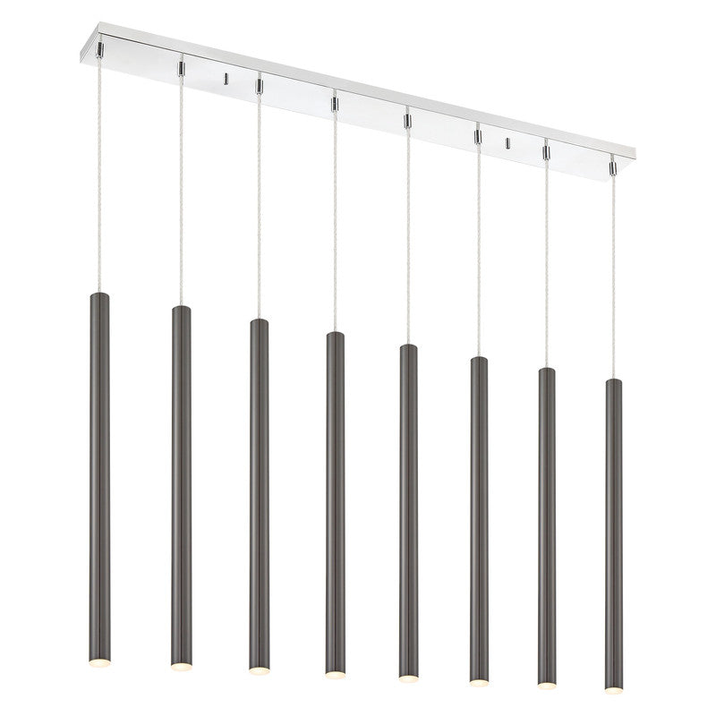 Z-Lite 917MP24-LED-8L - Forest 8 Light 44" Chandelier