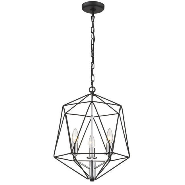 918-14 - Geo 3 Light 14" Chandelier