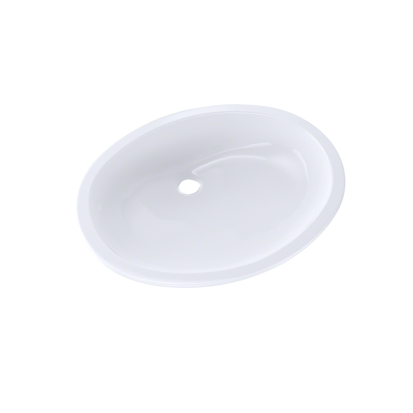 Toto LT597G#01 - Dantesca Undermount Bathroom Sink with Overflow and CeFiONtect Ceramic Glaze- Cotto