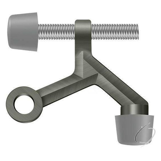 ZHP70U15A Hinge Pin Stop; Hinge Mounted; Zinc Die-Cast; Antique Nickel Finish