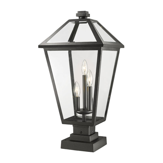 Z-Lite 579PHXLS-SQPM - Talbot 3 Light 12" Pier Mount