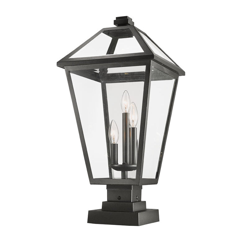 Z-Lite 579PHXLS-SQPM - Talbot 3 Light 12" Pier Mount