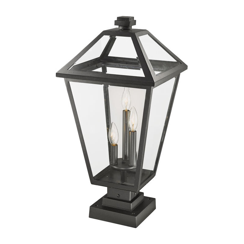 Z-Lite 579PHXLS-SQPM - Talbot 3 Light 12" Pier Mount