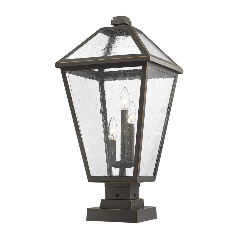 Z-Lite 579PHXLS-SQPM - Talbot 3 Light 12" Pier Mount